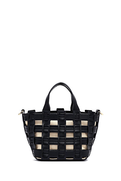 Derimod Kadın Siyah Uzun Askılı Örgü Kol Çantası 25SBD284829