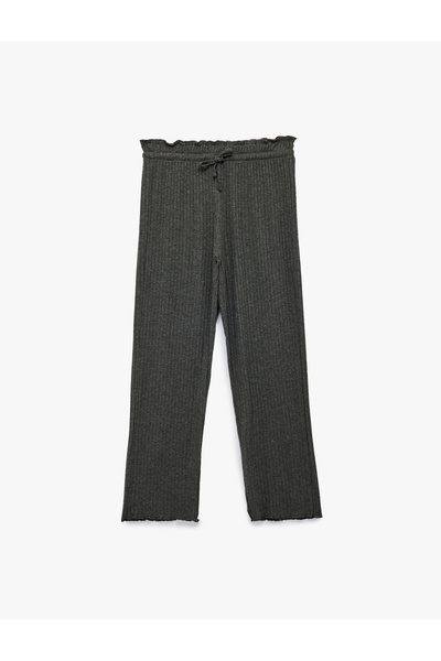 Koton Comfortable Fit Tie-Waist Knitwear Pajama Bottoms