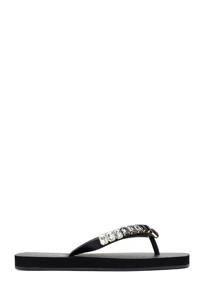 Derimod Papuci de damă Black Stone Jelly 25SFE4920PV