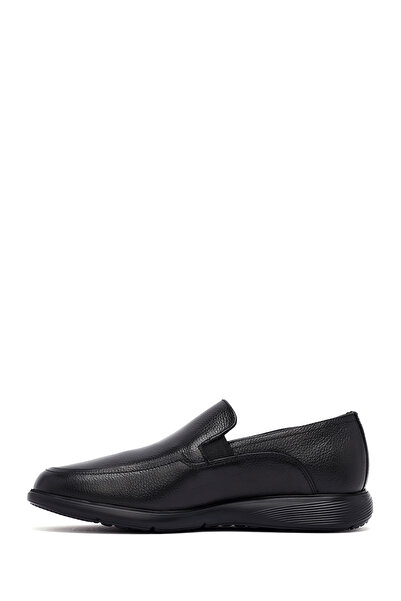 Derimod Loafer din piele neagră pentru bărbați 25SFD6421FT