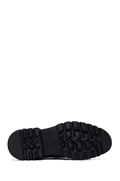 Derimod Erkek Siyah Deri Klasik Loafer, Kışlık Ayakkabı 25WFD704722