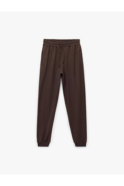 Koton Pantaloni de pijama slim fit din material modal cu buzunare