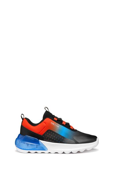 Geox Erkek Çocuk Siyah Activart Illuminus Junior Sneaker J45LYA02A9JC9B7S