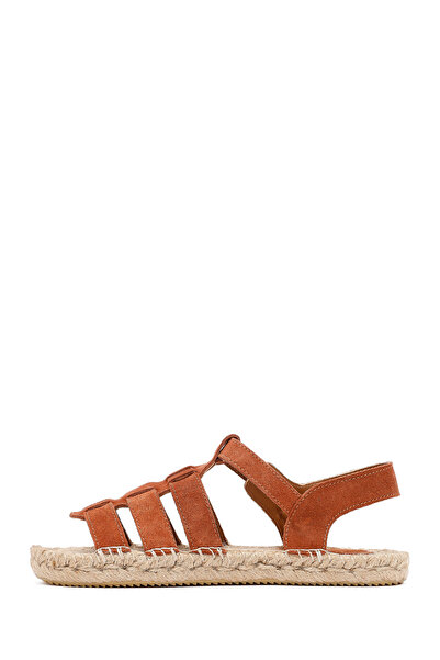 Derimod Жіночі еспадрильї з замшевої шкіри з пряжкою 25SFD206410