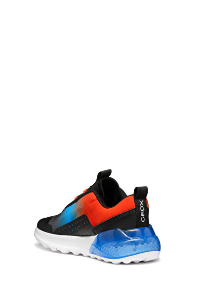 Geox Erkek Çocuk Siyah Activart Illuminus Junior Sneaker J45LYA02A9JC9B7S