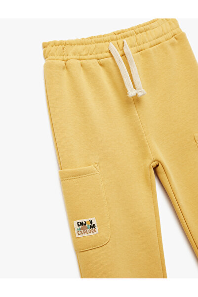 Koton Şardonlu Beli Lastikli Basic Jogger Eşofman Altı