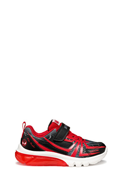 Geox Boy's Black Ciberdron Sneaker J55Lbg014Cec0048