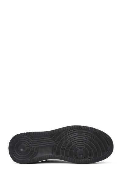 Derimod Erkek Gri Bağcıklı Kalın Tabanlı Nubuk Deri Sneaker 25SFD6110V3
