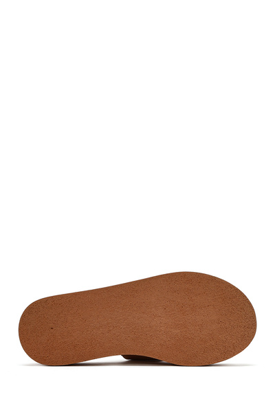 Derimod Kadın Taba Kalın Tabanlı Terlik 25SFE480818