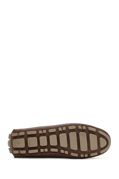 Derimod Мъжки кафяви кожени обувки от естествена кожа, ежедневни обувки, обувки за всеки ден 25SFD750018