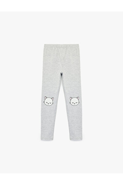 Koton Desenli Beli Lastikli 3'lü Tayt Seti