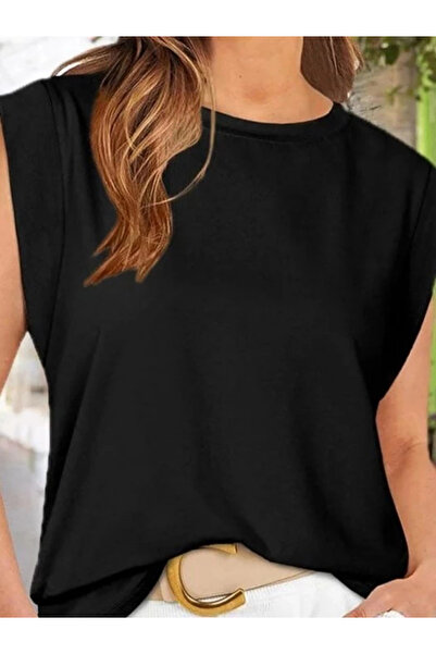 ARONA Mdb Women's Short Sleeve Crew Neck Viscose Blouse