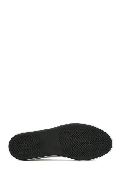 Derimod Kadın Beyaz Bağcıklı Deri Sneaker 25SFD371218