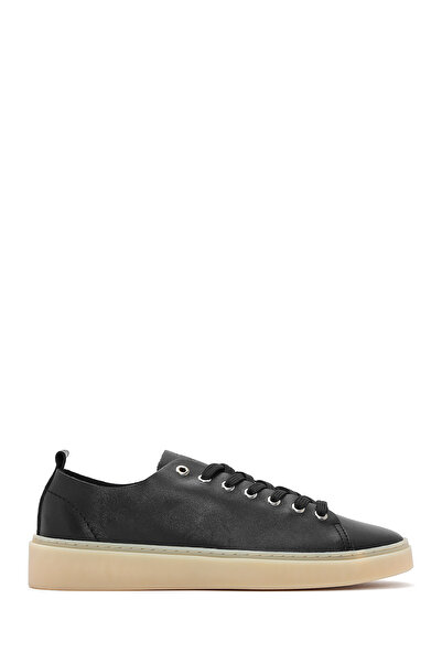 Derimod Men's Black Lace-Up Leather Sneaker 25Sfd 707818