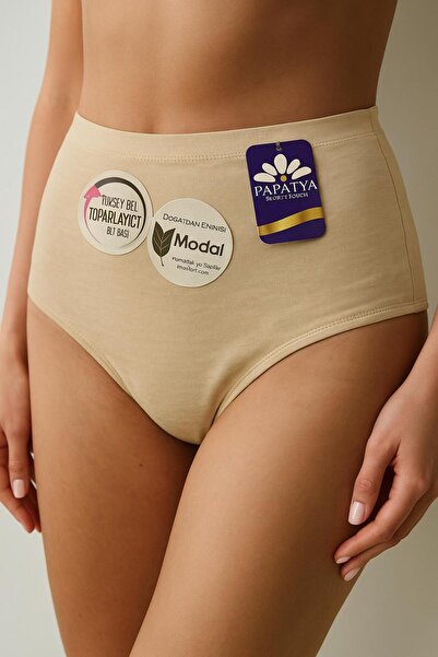 Papatya Yüksek bel toparlayıcı Ekstra yumuşak Terlemeye Karşı Modal Pamuk Toparlayıcı külot