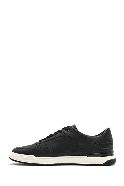Derimod Erkek Siyah Bağcıklı Deri Sneaker 25SFD611418