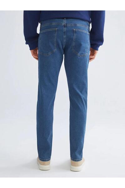 LC Waikiki Ανδρικό τζιν παντελόνι Indigo 750 Slim Fit (W5)