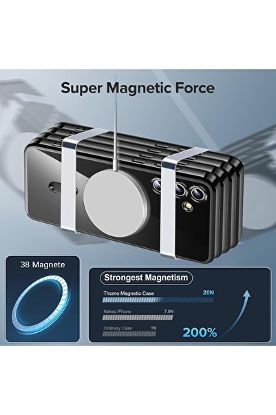 SKYDDAR INNOVATION Θήκη για Samsung Galaxy S25, Πολυτελής Ασπίδα Magsafe, Αντικραδασμική Προστασία, Σετ Αυτοκόλλητων, Σκούρο Πράσινο