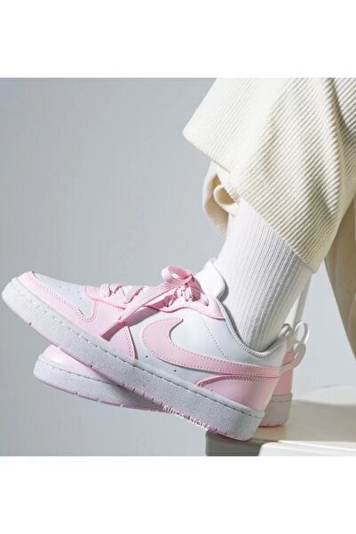 Nike Teenager Casual Shoes Court Borough Low Recraft Gs