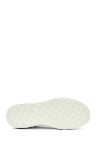 Derimod Erkek Beyaz Bağcıklı Deri Sneaker 25SFD612918