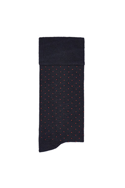 Derimod Ανδρικές μακριές κάλτσες Navy Blue 000A2C30126F