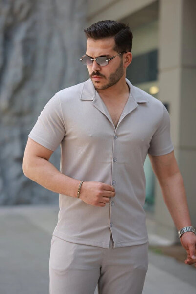 Genel Markalar Erkek Ottoman Kumaş Pantolon Gömlek Takım