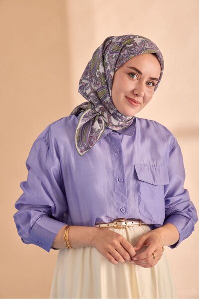 Silk Home Etnik Desen Soft Eşarp