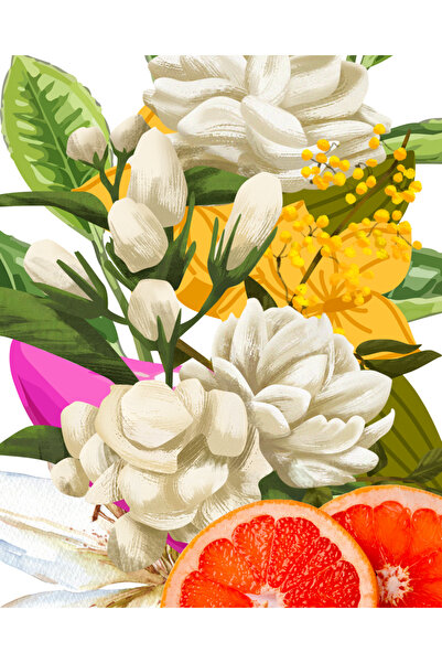 NA MORE Milano Prime Extrait Unisex Parfüm 50 ml | Çiçeksi & Zarif & Modern | Bitter Orange, Jasmine, Lily