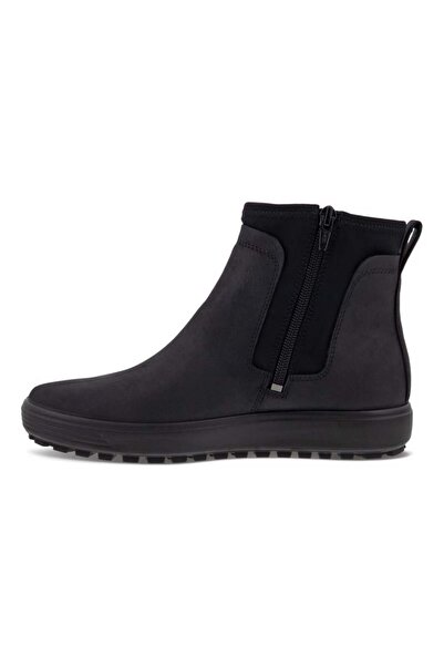 Ecco Soft 7 Tred Black Black Oil Nubuck Texti