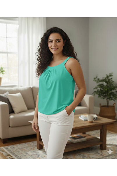 Stitch Shop Kadın Yeşil Bluz