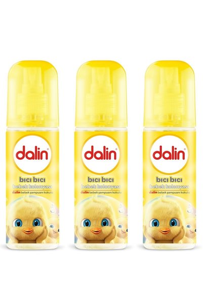 Dalin Bebek Kolonyası Bıcı Bıcı Klasik 150 Ml X 3 Adet