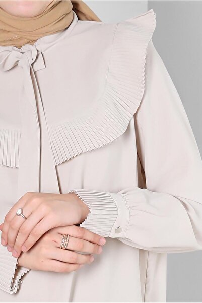 Alvina PİLİSE DETAYLI BLUZ 43898