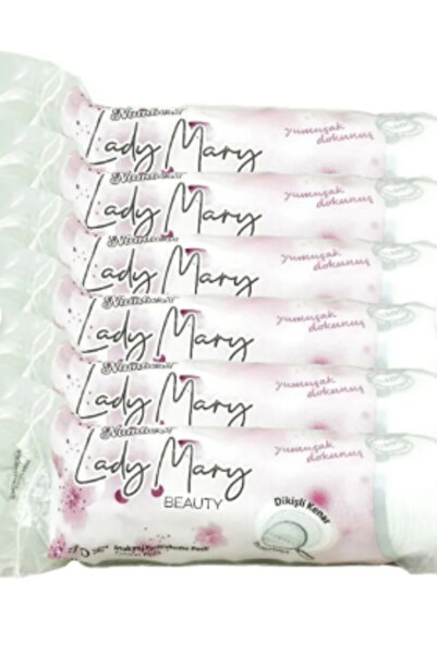 LadyMary Lady Mary Makyaj Temizleme Pamuğu 70'li x6 Adet