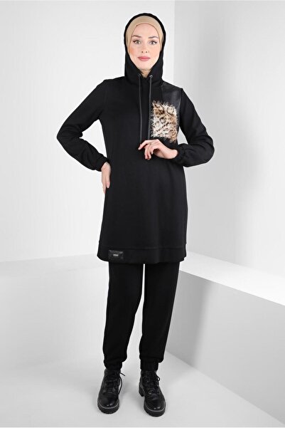 Alvina Hooded Pants Suit 44245