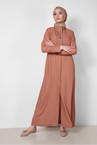 Alvina Hidden Buttoned Collar Brooched Cover 1454