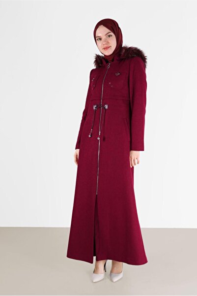 Alvina Пальто з капюшоном і поясом 90230