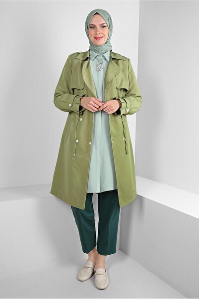 Alvina Плетений поясний тренчкот 10770