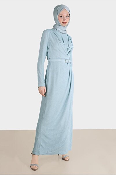 Alvina SİMLİ KEMERLİ ABİYE 50237