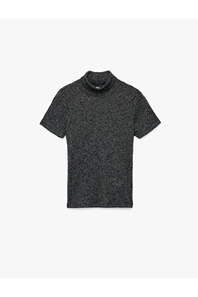 Koton Slim Fit Camisole Glitter ζιβάγκο κοντομάνικο μπλουζάκι