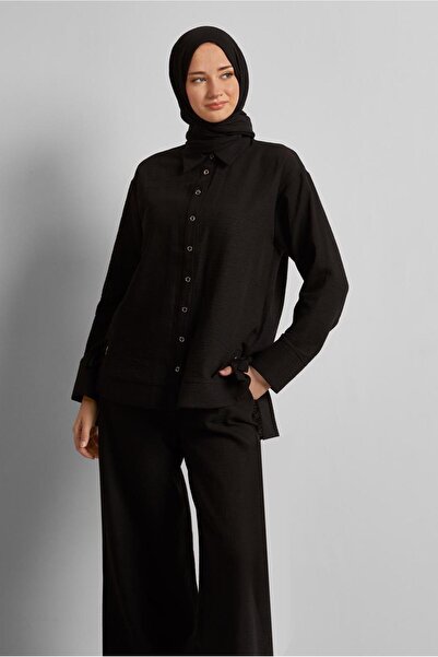 Alvina Tie-Up Detail Pants Suit 45775
