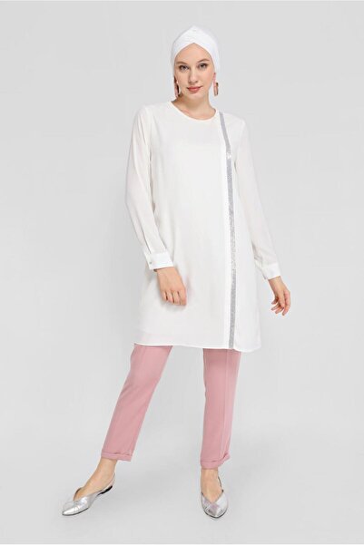 Alvina Stone Strip Detail Tunic 41524