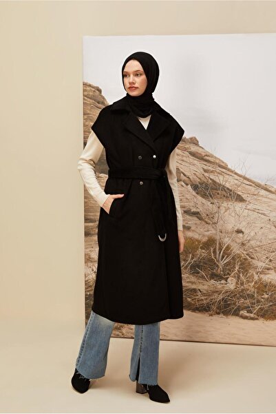 Alvina KUŞAKLI KAŞE YELEK 45301