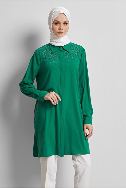 Alvina Shirt Collar Tunic 45421