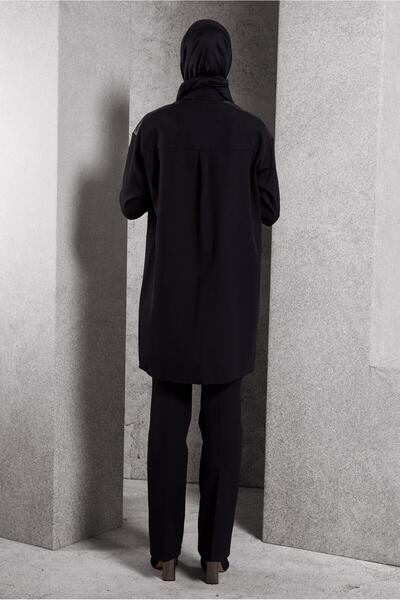 Alvina Shirt Collar Saw Tunic 45154