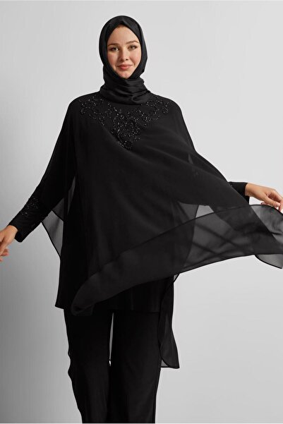 Alvina Plus Size Chiffon Pants Suit 20722