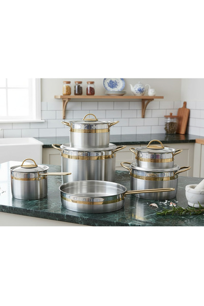 Akdeniz مجموعة حلقات مكونة من 11 قطعة من التاريخ