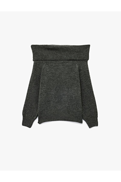 Koton Pulover cu mânecă lungă, fără umăr