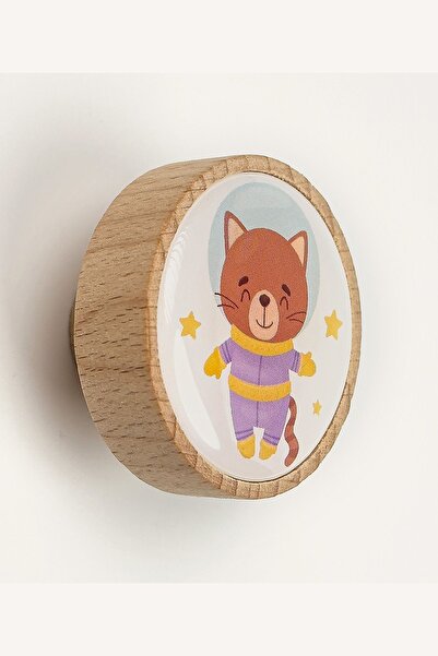 Kulpingo Ξύλινη λαβή Astronaut Bear