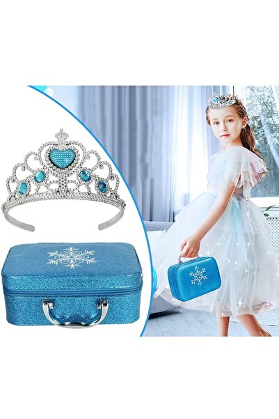 SOLTOY Set make up pentru fetite de jucarie trusa completa Frozen Princess SOLTOY®, Cutie de depozitare