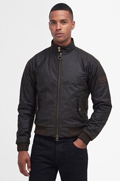 Barbour B.ıntl Steve Mcqueen Merchant Yağlı Ceket Ol71 Olive